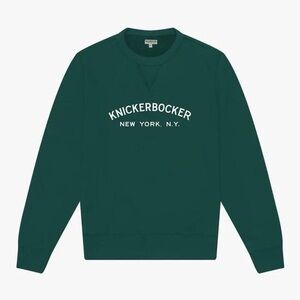 Knickerbocker Men's Crewneck Sweater - Forest Green